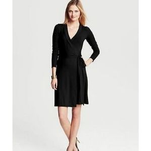 Banana republic wrap front dress